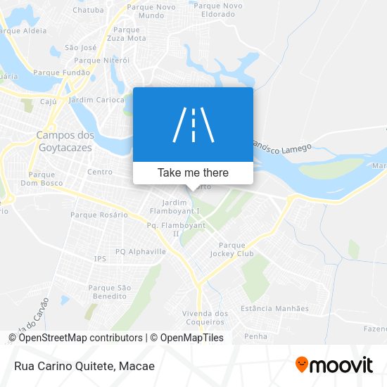 Rua Carino Quitete map