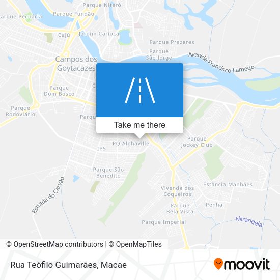 Rua Teófilo Guimarães map