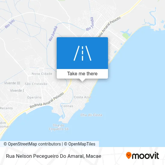 Rua Nelson Pecegueiro Do Amaral map