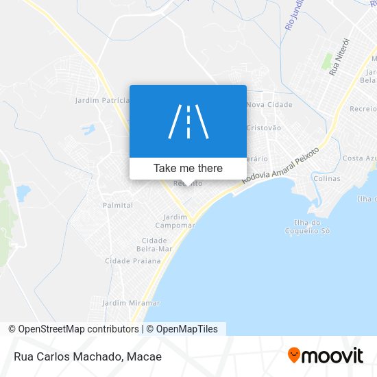 Rua Carlos Machado map