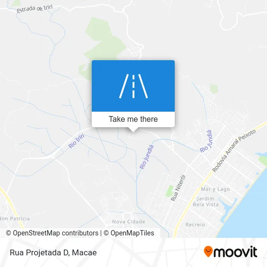 Rua Projetada D map