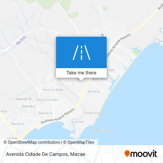Avenida Cidade De Campos map