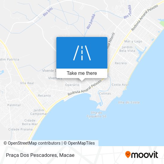 Praça Dos Pescadores map