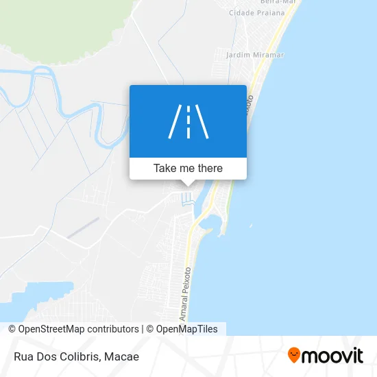 Rua Dos Colibris map