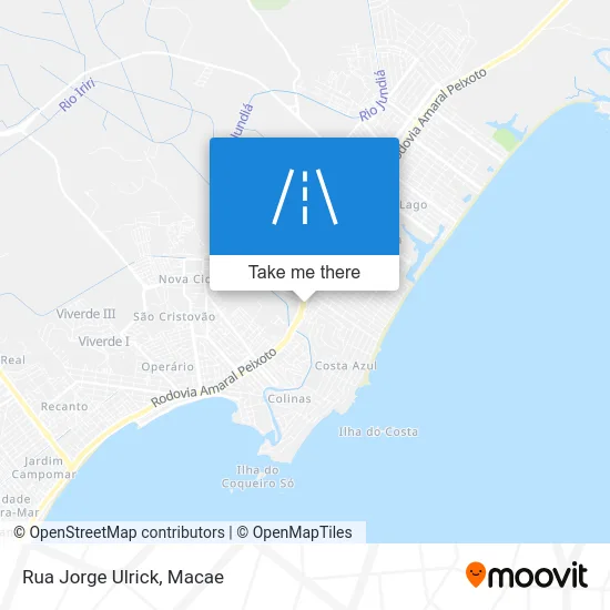 Rua Jorge Ulrick map