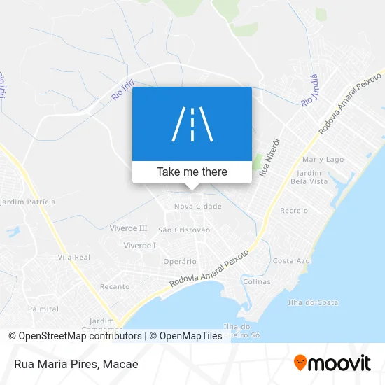 Rua Maria Pires map