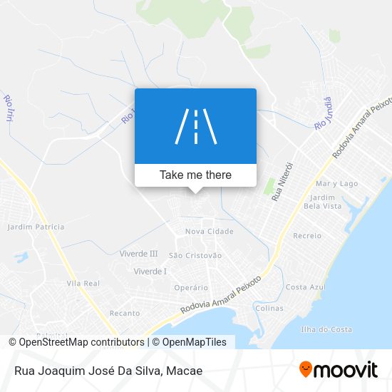 Rua Joaquim José Da Silva map