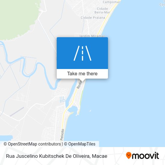 Rua Juscelino Kubitschek De Oliveira map