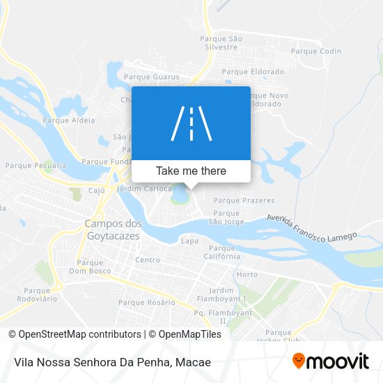 Vila Nossa Senhora Da Penha map