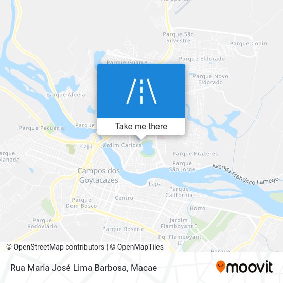 Rua Maria José Lima Barbosa map