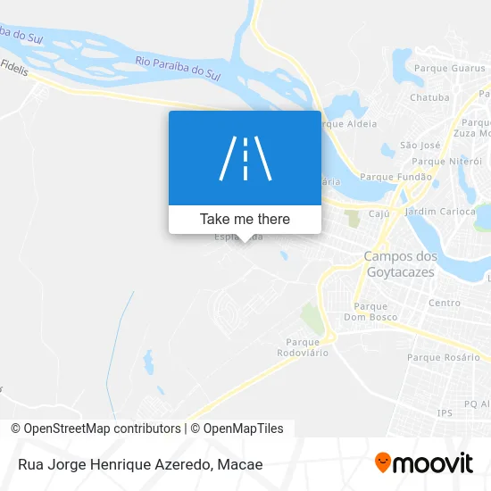 Rua Jorge Henrique Azeredo map