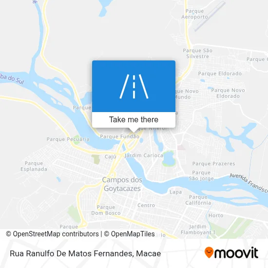 Rua Ranulfo De Matos Fernandes map
