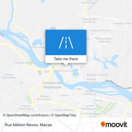 Rua Nélson Neves map