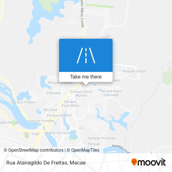Rua Atanagildo De Freitas map