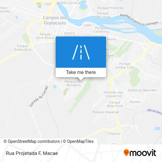Rua Projetada F map