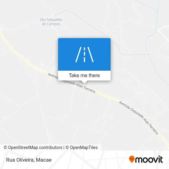 Rua Oliveira map