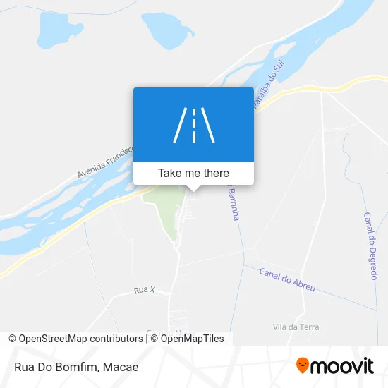 Rua Do Bomfim map