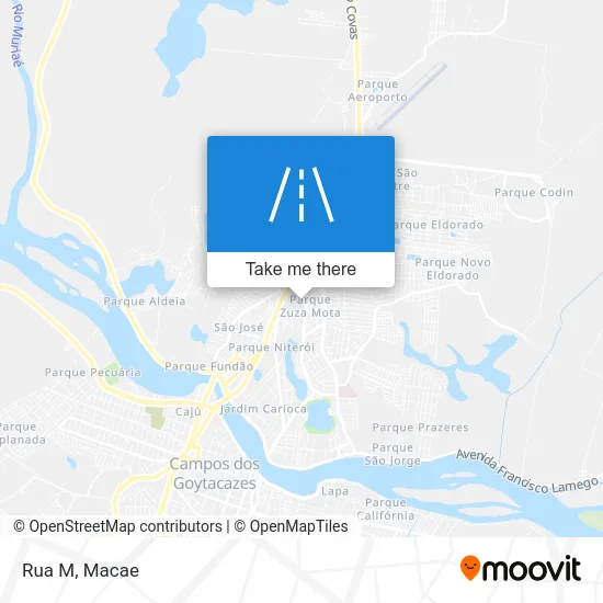 Rua M map