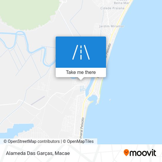 Alameda Das Garças map