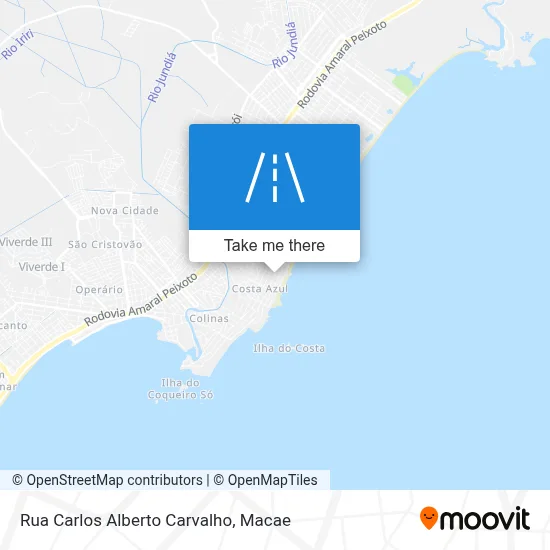 Rua Carlos Alberto Carvalho map