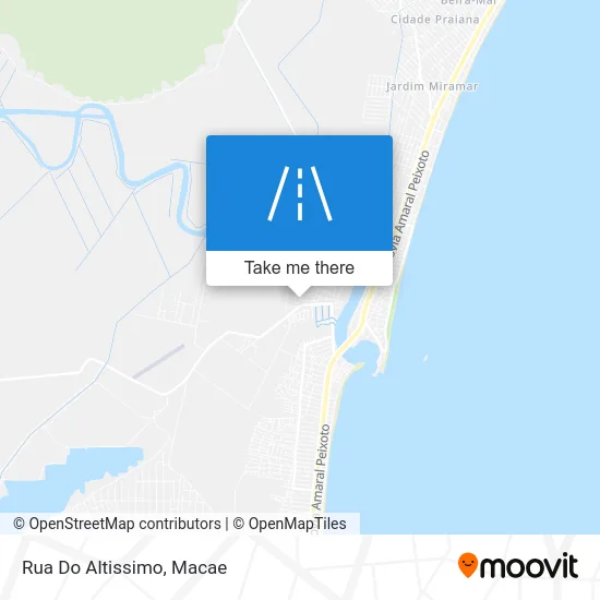Rua Do Altissimo map