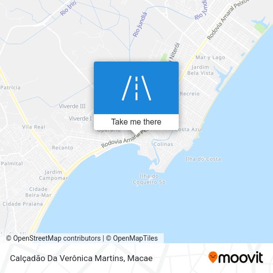 Calçadão Da Verônica Martins map