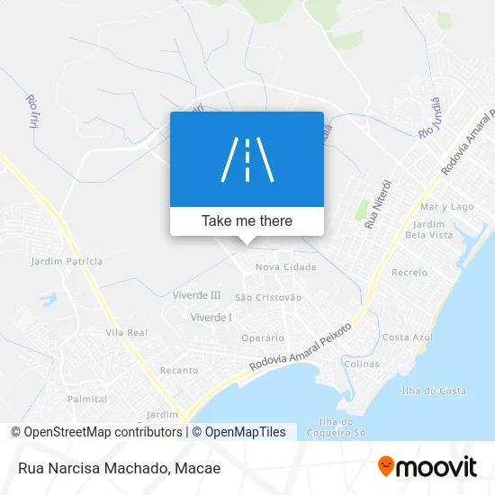 Rua Narcisa Machado map