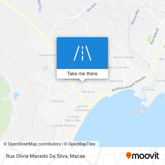 Rua Olivia Macedo Da Silva map
