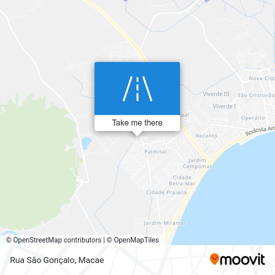 Rua São Gonçalo map