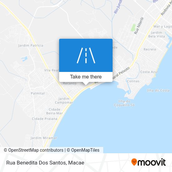 Rua Benedita Dos Santos map