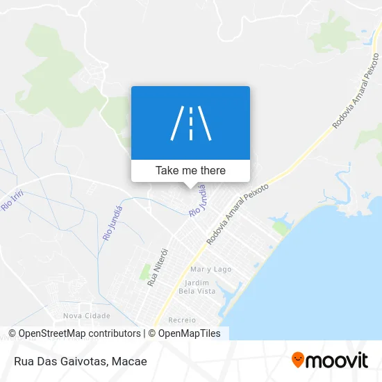 Rua Das Gaivotas map