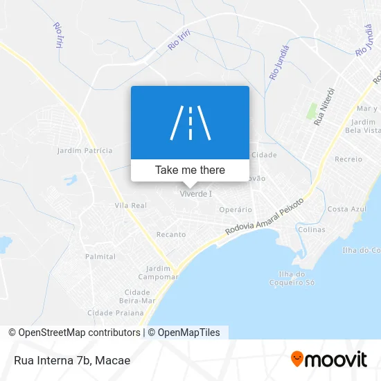 Rua Interna 7b map