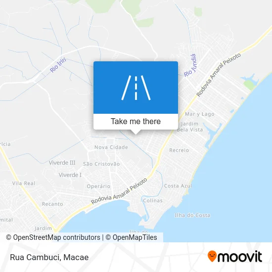 Rua Cambuci map