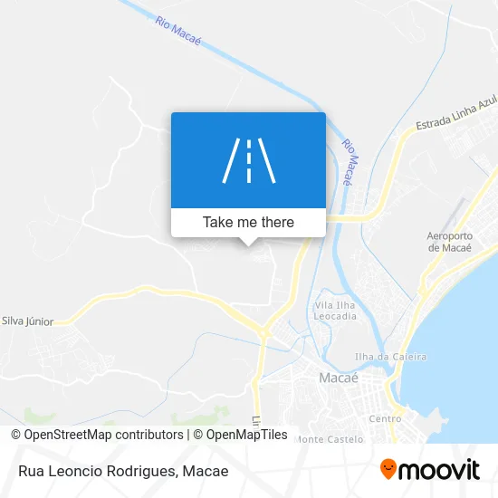 Rua Leoncio Rodrigues map