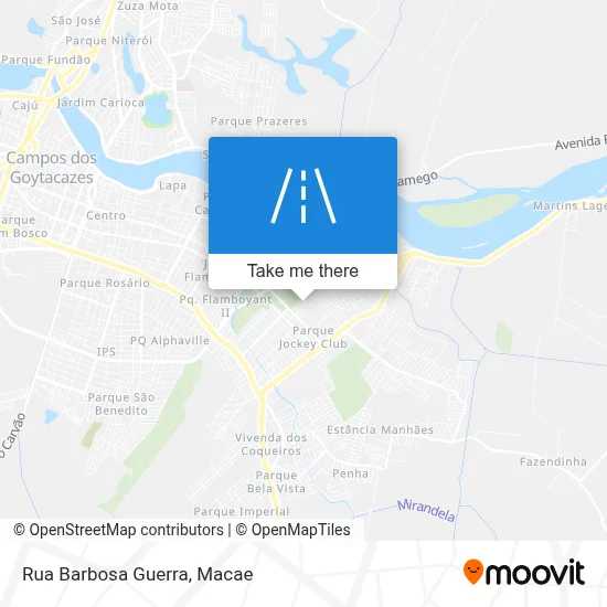 Rua Barbosa Guerra map