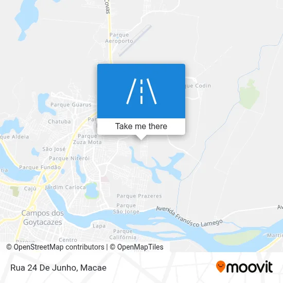Rua 24 De Junho map