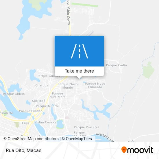 Rua Oito map