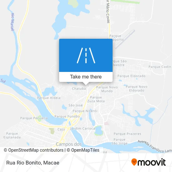 Rua Rio Bonito map