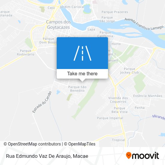 Rua Edmundo Vaz De Araujo map