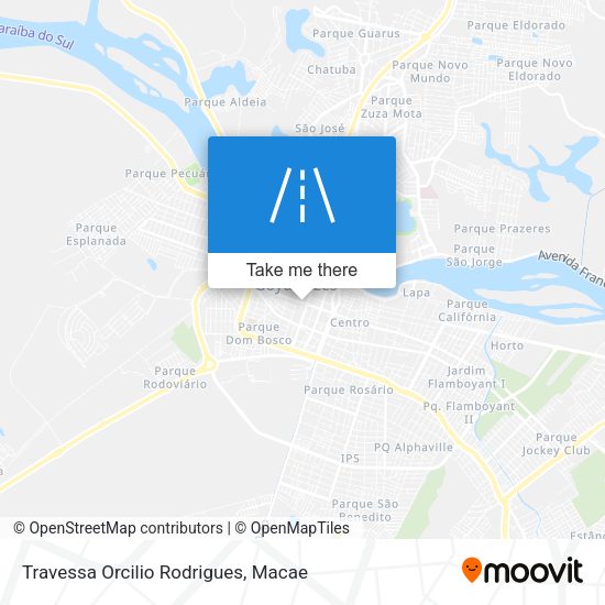 Travessa Orcilio Rodrigues map