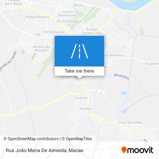 Rua João Maria De Almeida map