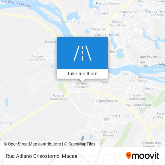 Rua Atilano Crisostomo map