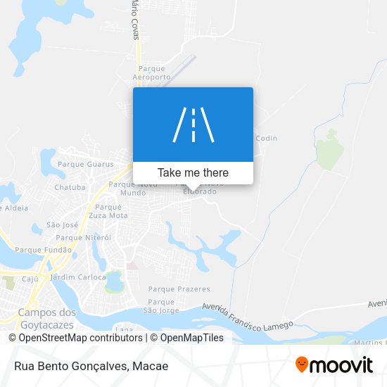 Rua Bento Gonçalves map
