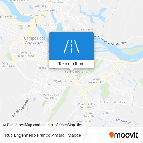 Rua Engenheiro Franco Amaral map