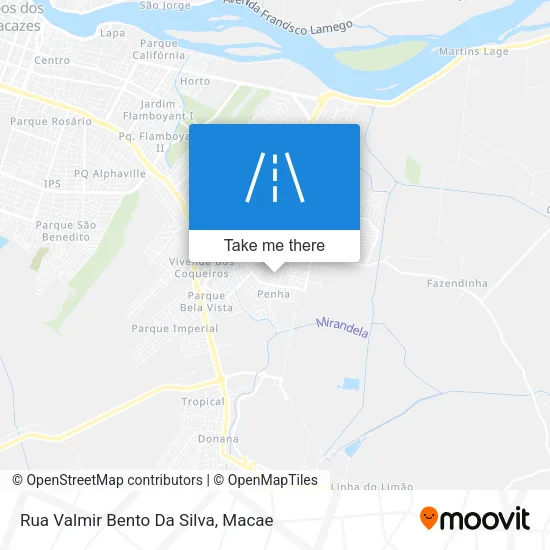 Rua Valmir Bento Da Silva map