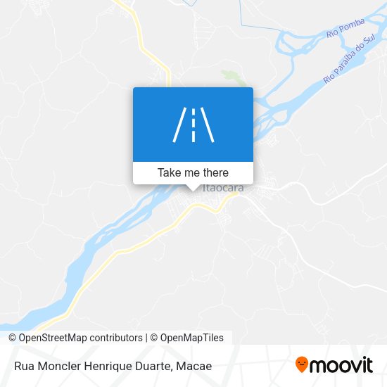 Rua Moncler Henrique Duarte map