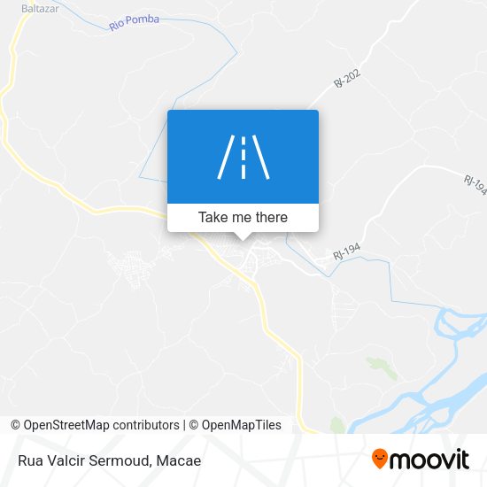 Rua Valcir Sermoud map