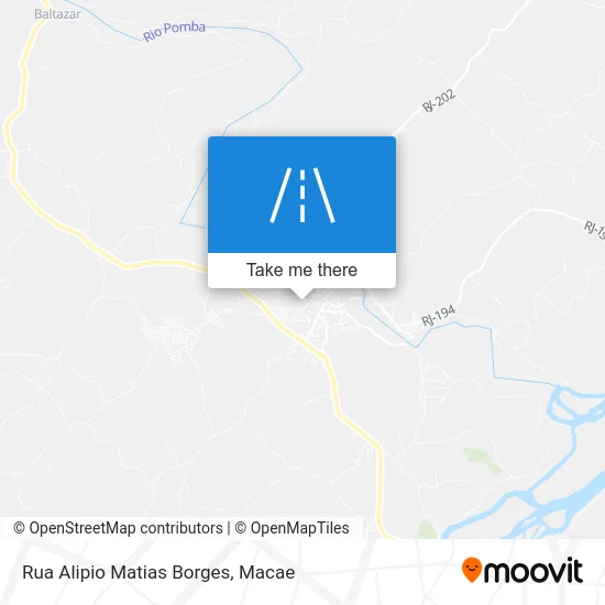 Rua Alipio Matias Borges map