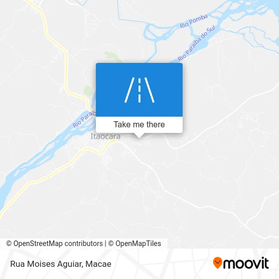 Rua Moises Aguiar map