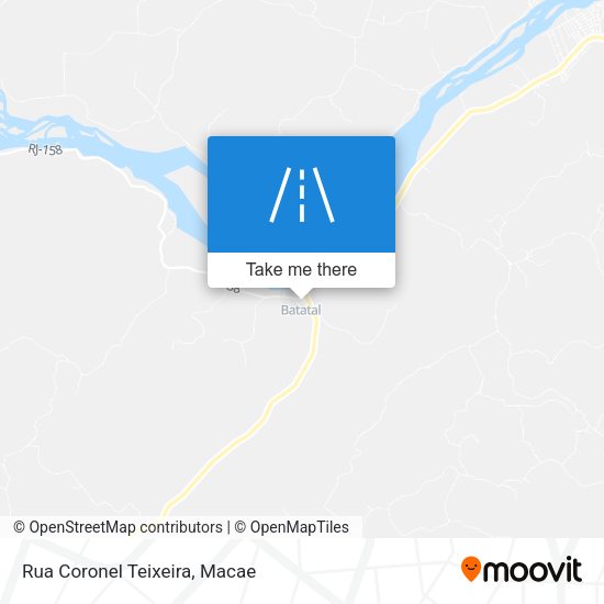 Rua Coronel Teixeira map